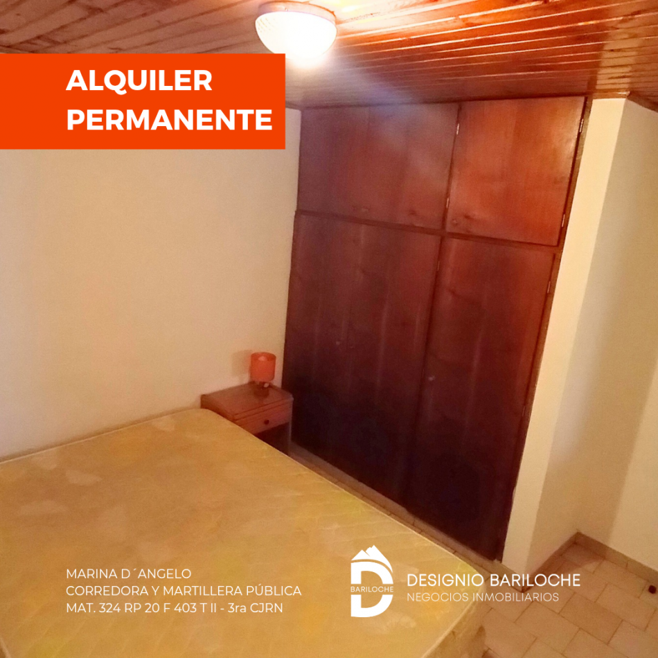 Dpto centrico de Bariloche en alquiler 